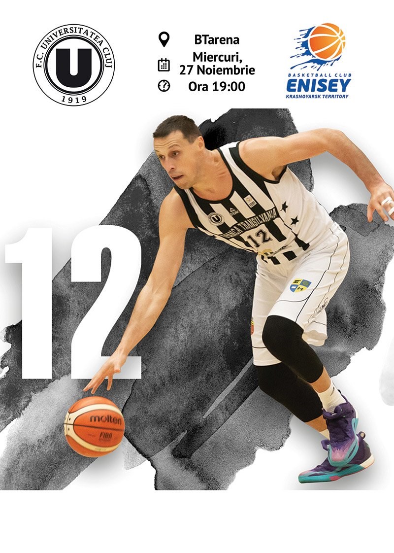 bilete U-Banca Transilvania vs Enisey Krasnoyarsk - FIBA Europe Cup
