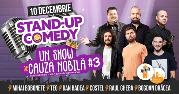bilete Stand-Up Comedy la Beraria H