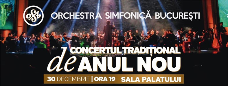 bilete Orchestra simfonica Bucuresti- Concert traditional de Anul nou