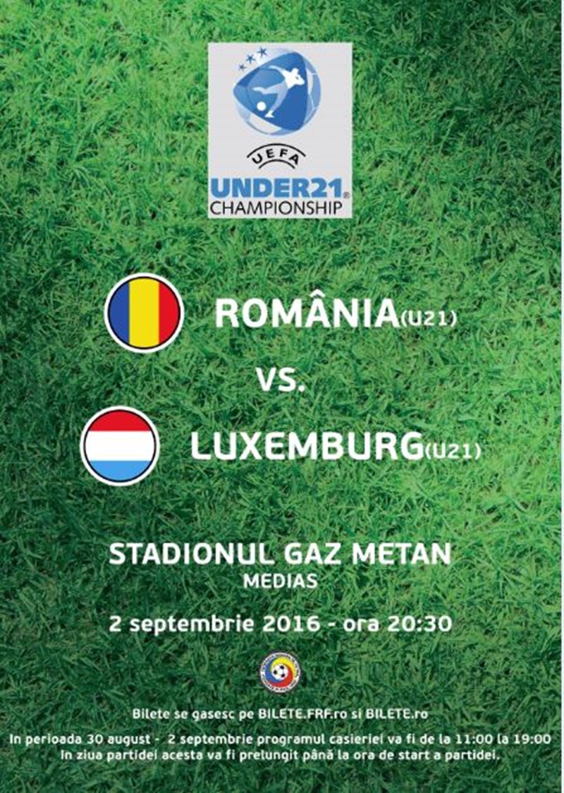 bilete Romania - Luxemburg