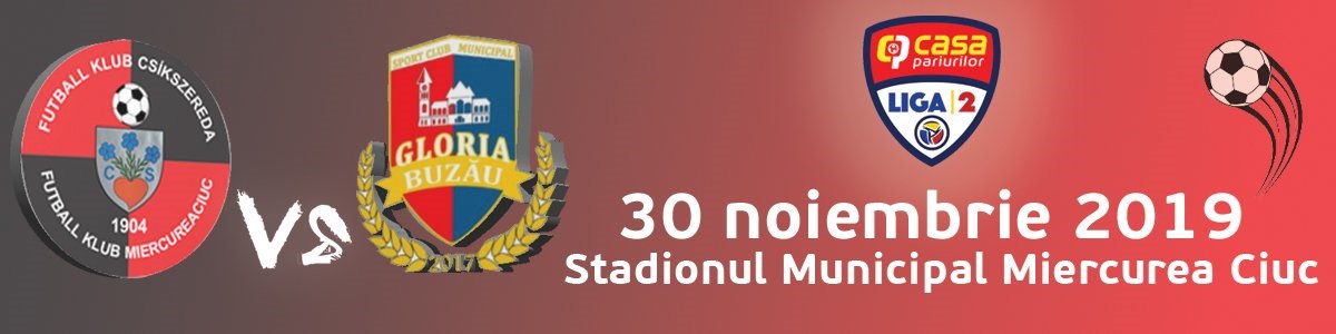 bilete FK Csíkszereda-SCM Gloria Buzău