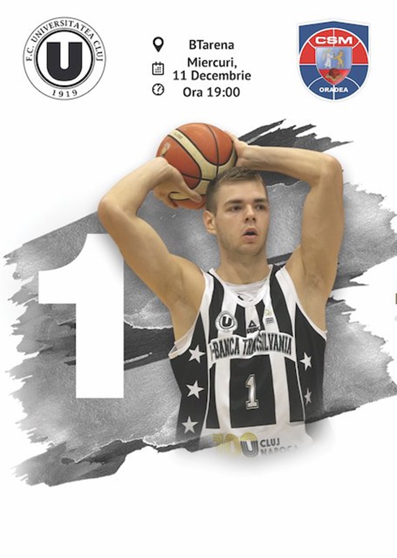 bilete U-Banca Transilvania vs CSM Oradea - FIBA Europe Cup