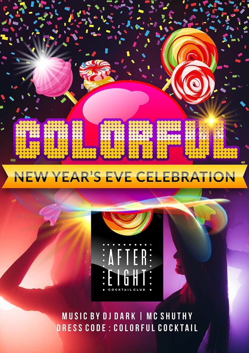 bilete Colorful New Year's Eve Celebration