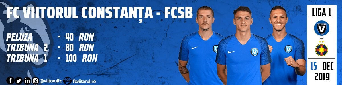 bilete FC VIITORUL - FCSB - CASA Liga 1