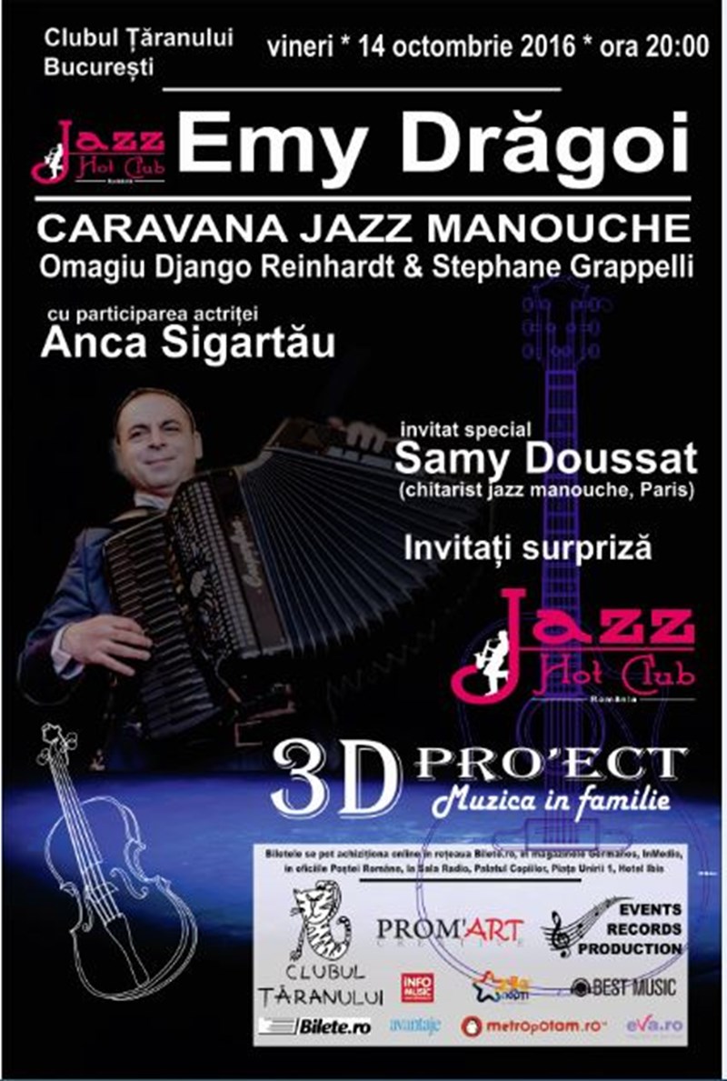 bilete CARAVANA JAZZ MANOUCHE