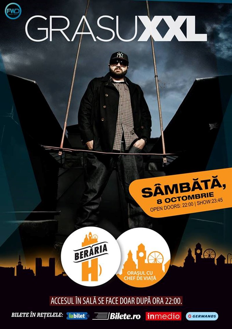 bilete Concert Grasu XXL + invitati