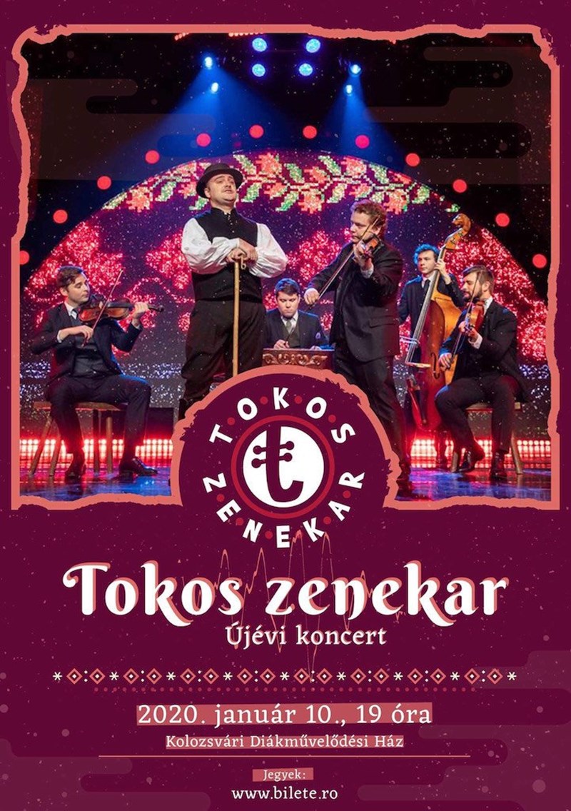 bilete Tokos zenekar újévi koncert
