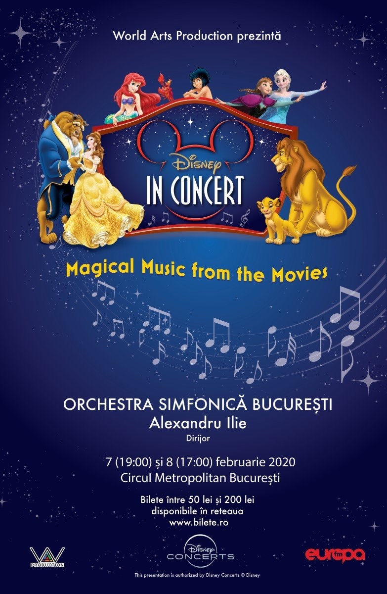 bilete Disney In Concert - Magical Music From The Movies
