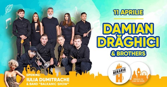 bilete Concert Damian Draghici & Brothers la Beraria H