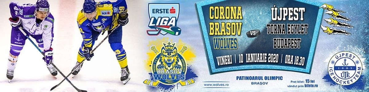 bilete CSM Corona Brasov Wolves - Újpest Torna Egylet Budapest