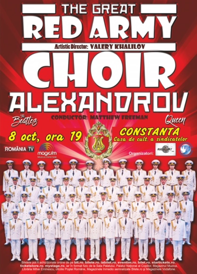 bilete Red Army choir