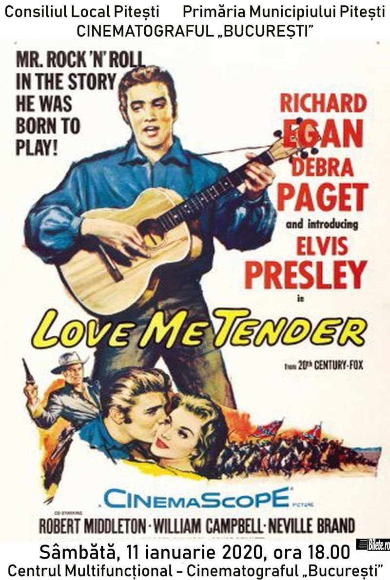 bilete Love Me Tender cu Elvis Presley