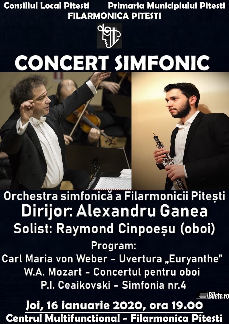 bilete Concert simfonic - Raymond Cinpoesu
