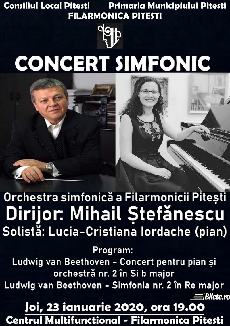 Concert simfonic - Lucia-Cristiana Iordache - 23 ian 2020