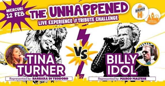 bilete Tina Turner vs Billy Idol The Unhappened Live Experience