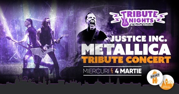 bilete All of Metallica - Tribute Show cu Justice Inc. (Italia)
