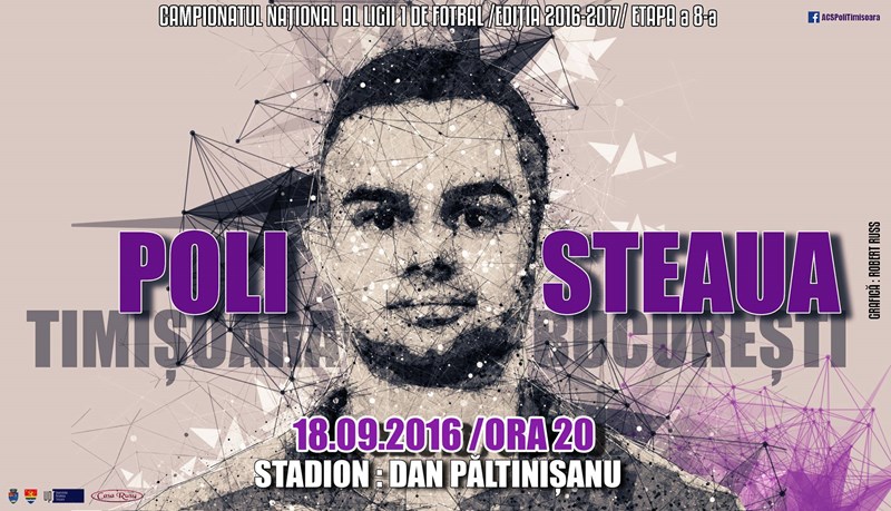 bilete Poli Timisoara - FC Steaua Bucuresti