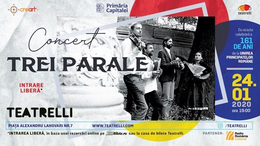 bilete Concert Trei parale