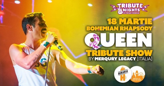 bilete Bohemian Rhapsody - QUEEN Tribute Show by Merqury Legacy [Italy]