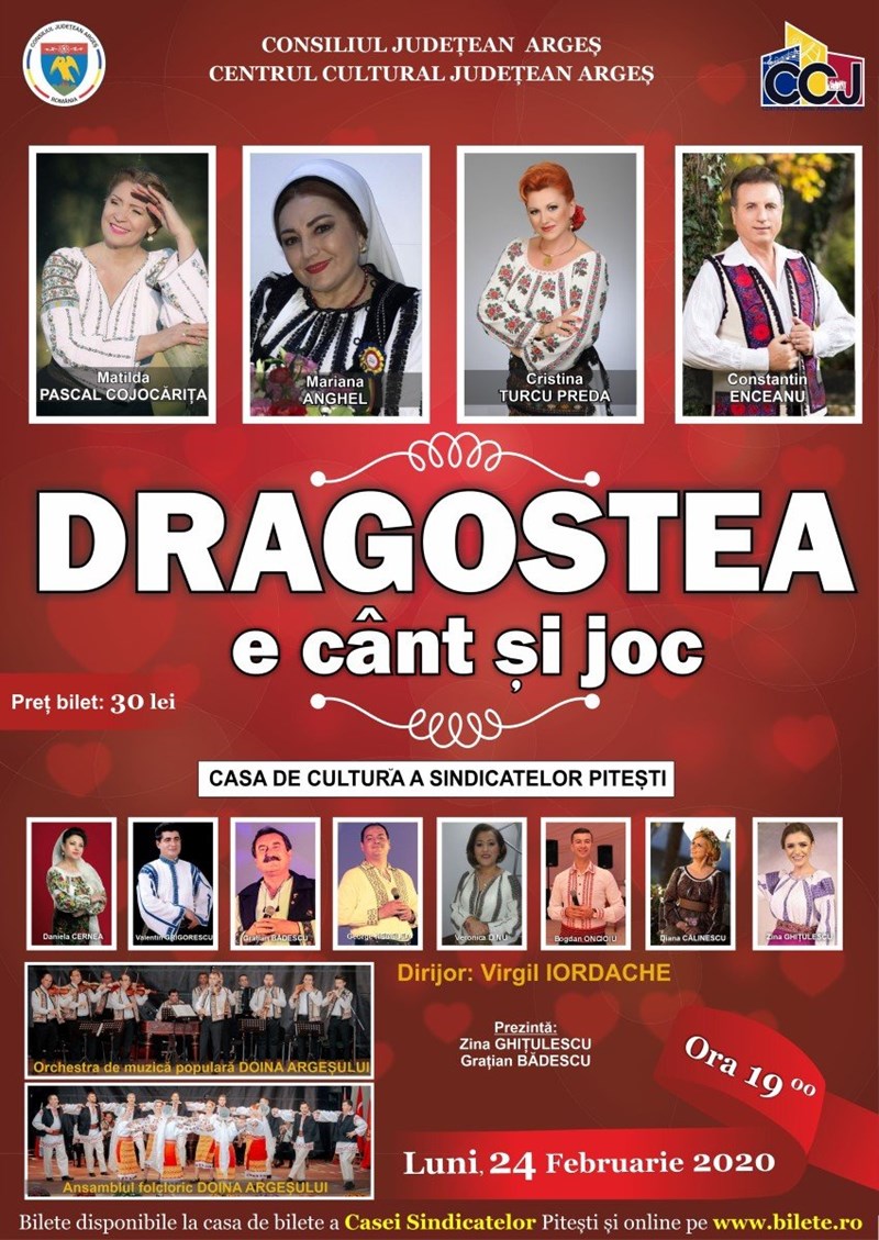 bilete Dragostea e cant si joc