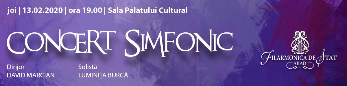 bilete Concert simfonic - David Marcian