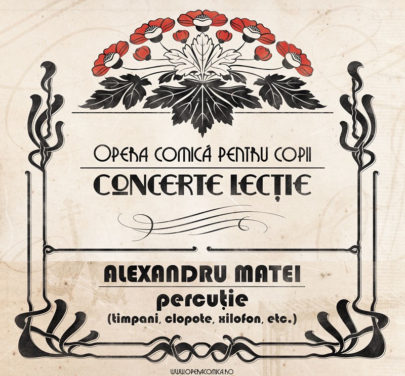 bilete Concert de Percutie Alexandru Matei