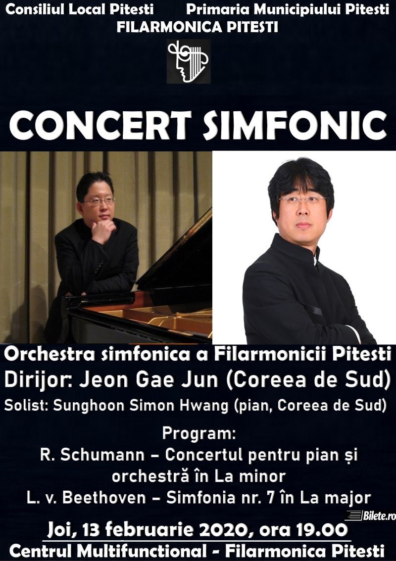 bilete Concert simfonic - Jeon Gae Jun