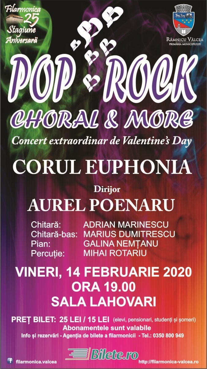 bilete Pop-Rock Choral & More