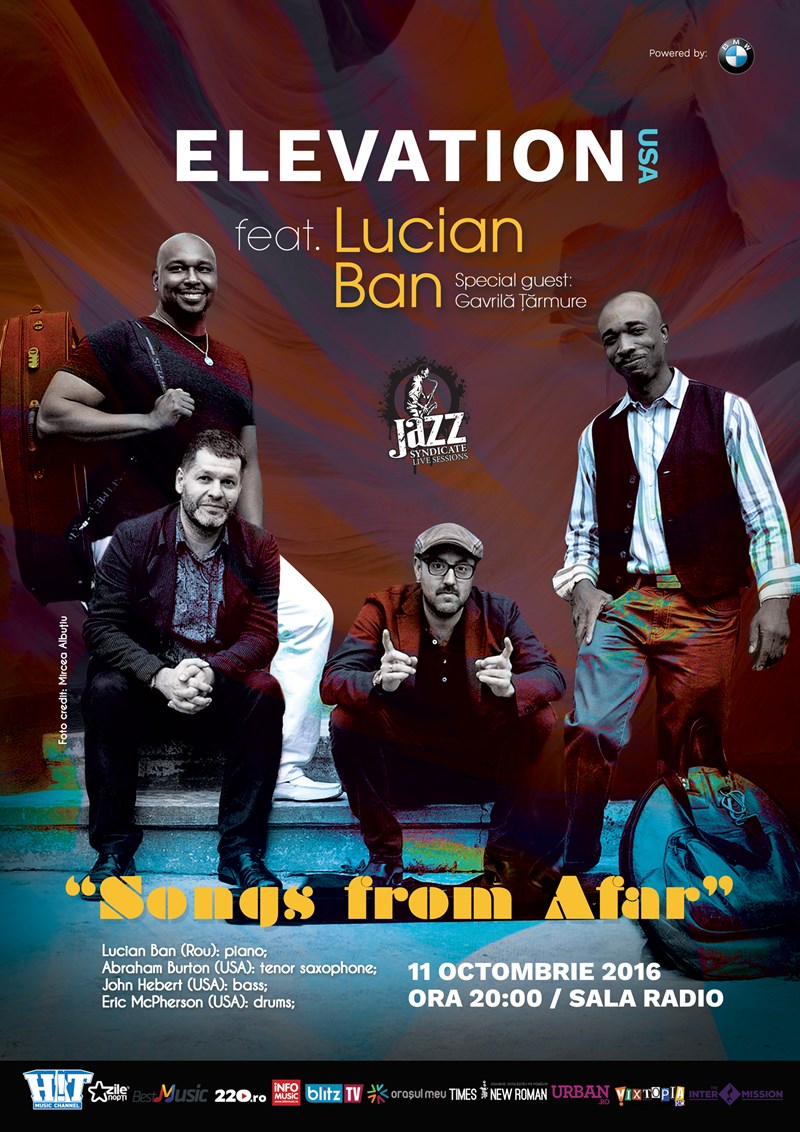 bilete Elevation feat Lucian Ban - Songs from Afar