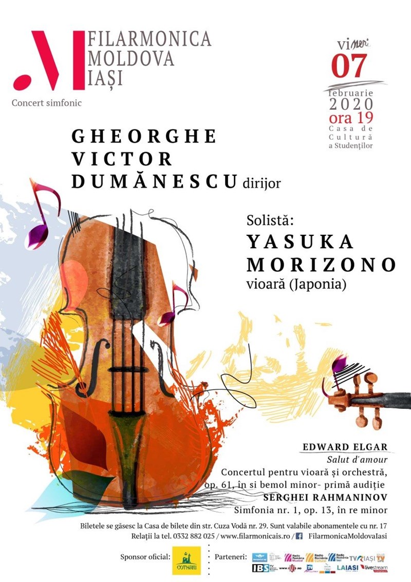 bilete Concert simfonic - Elgar, Rahmaninov