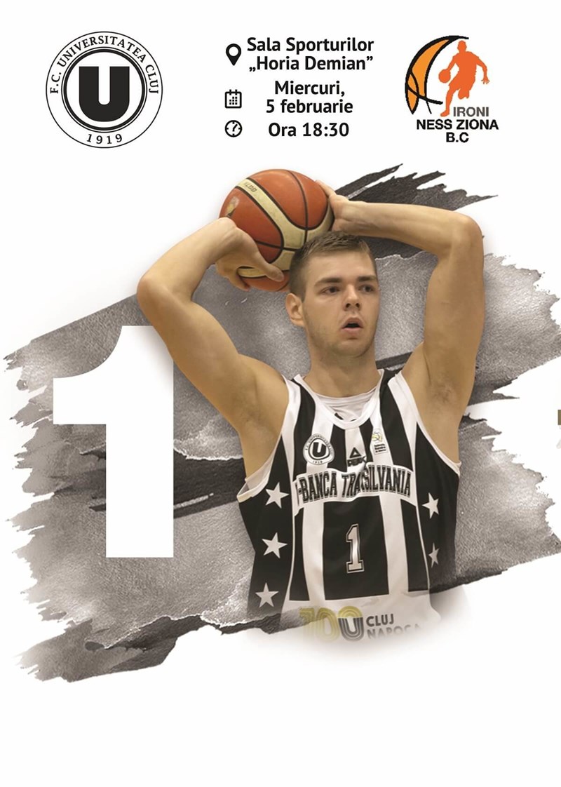 bilete FIBA Europe Cup: U-BT vs. Ironi Ness Ziona