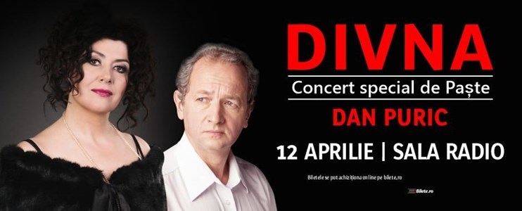 bilete Divna si Dan Puric - Spectacol extraordinar de Paste