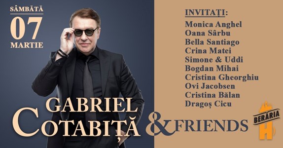 bilete Gabriel Cotabita & Friends