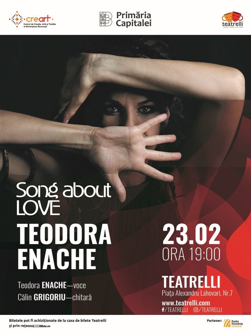 bilete Teodora Enache - Song about LOVE