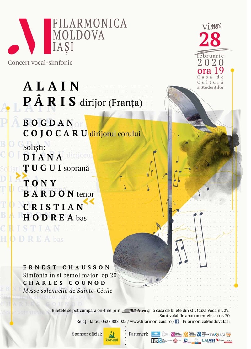 bilete Concert vocal-simfonic - Chausson, Gounod