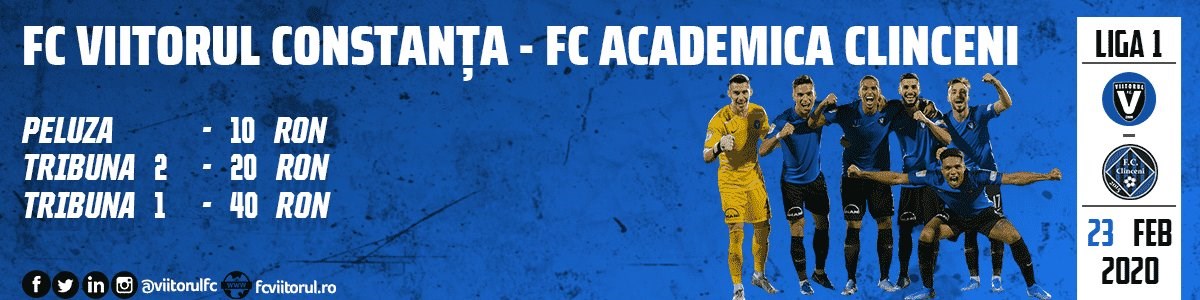 bilete FC Viitorul v ACS Academica Clinceni - Casa Liga 1