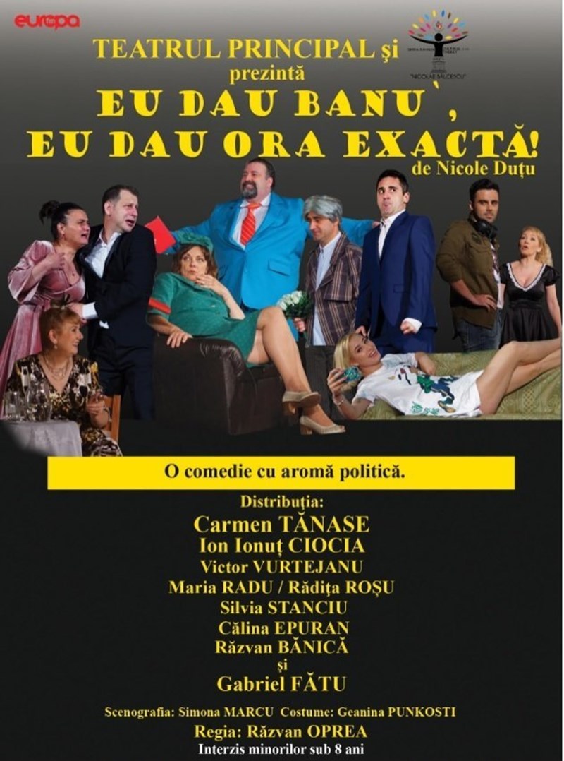bilete Eu dau banu', eu dau ora exacta!