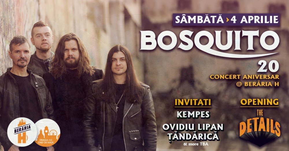 bilete Concert Bosquito