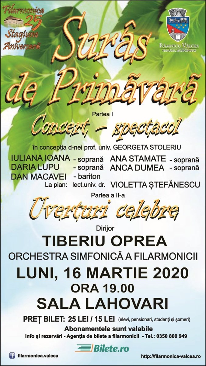 bilete Suras de Primavara