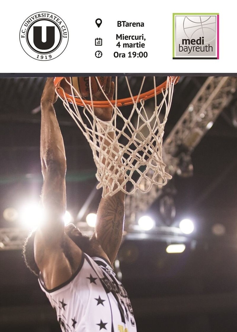 bilete FIBA Europe Cup: U-BT vs. Medi Bayreuth