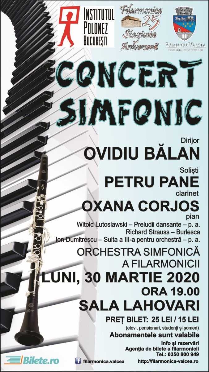 bilete Concert Simfonic la Valcea