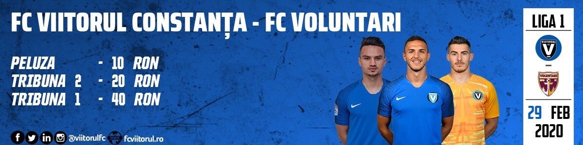 bilete FC Viitorul - FC Voluntari - Casa Liga 1