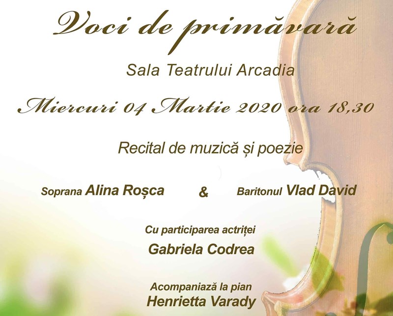 bilete Voci de Primavara