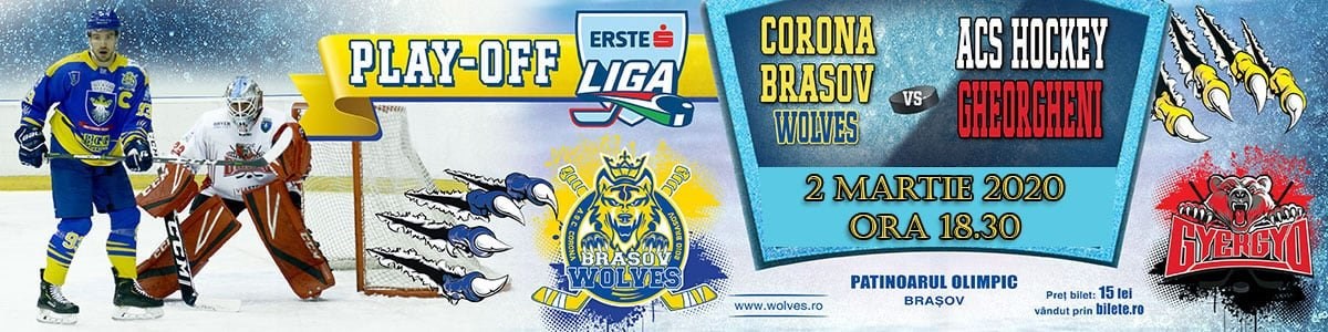 bilete CSM Corona Brasov - ACS Hockey Gheorgheni