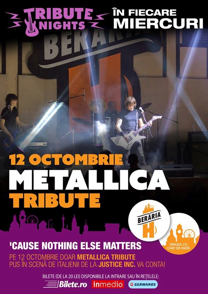 bilete Metallica Tribute