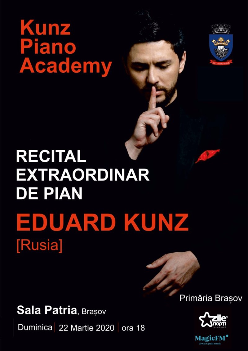 bilete Recital Extraordinar de pian Eduard Kunz