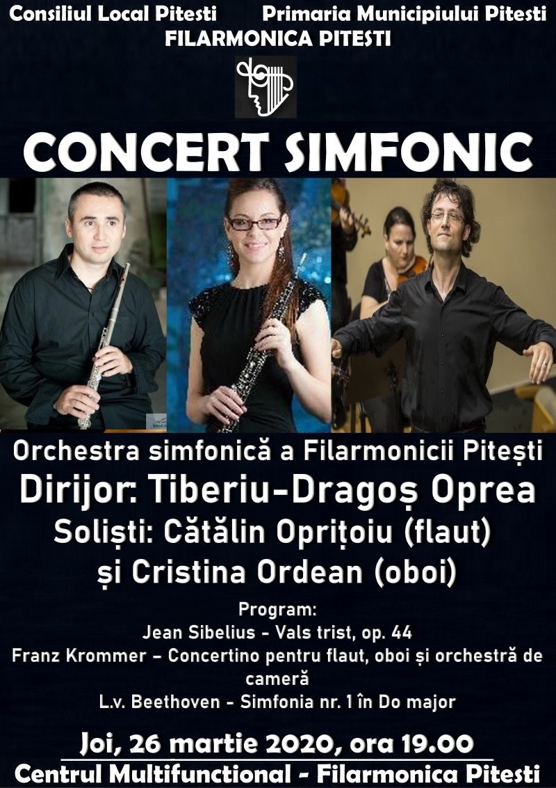bilete Concert Simfonic cu Tiberiu Dragos Oprea