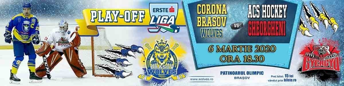 bilete CSM Corona Brasov Wolves - ACS Hockey Gheorgheni