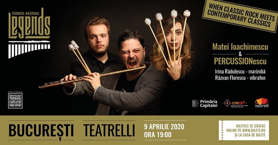 bilete Turneul Național Legends: Classic Rock Meets Contemporary Classics