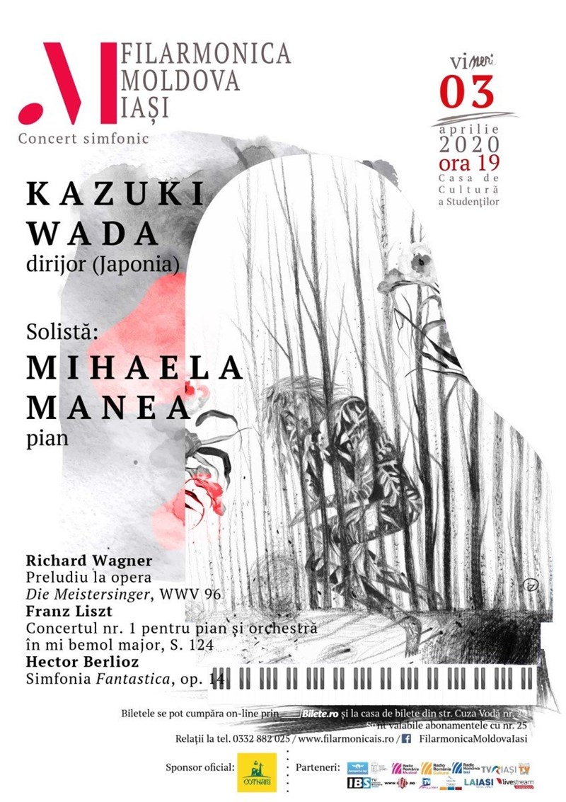 bilete Concert simfonic - Berlioz, Liszt, Wagner
